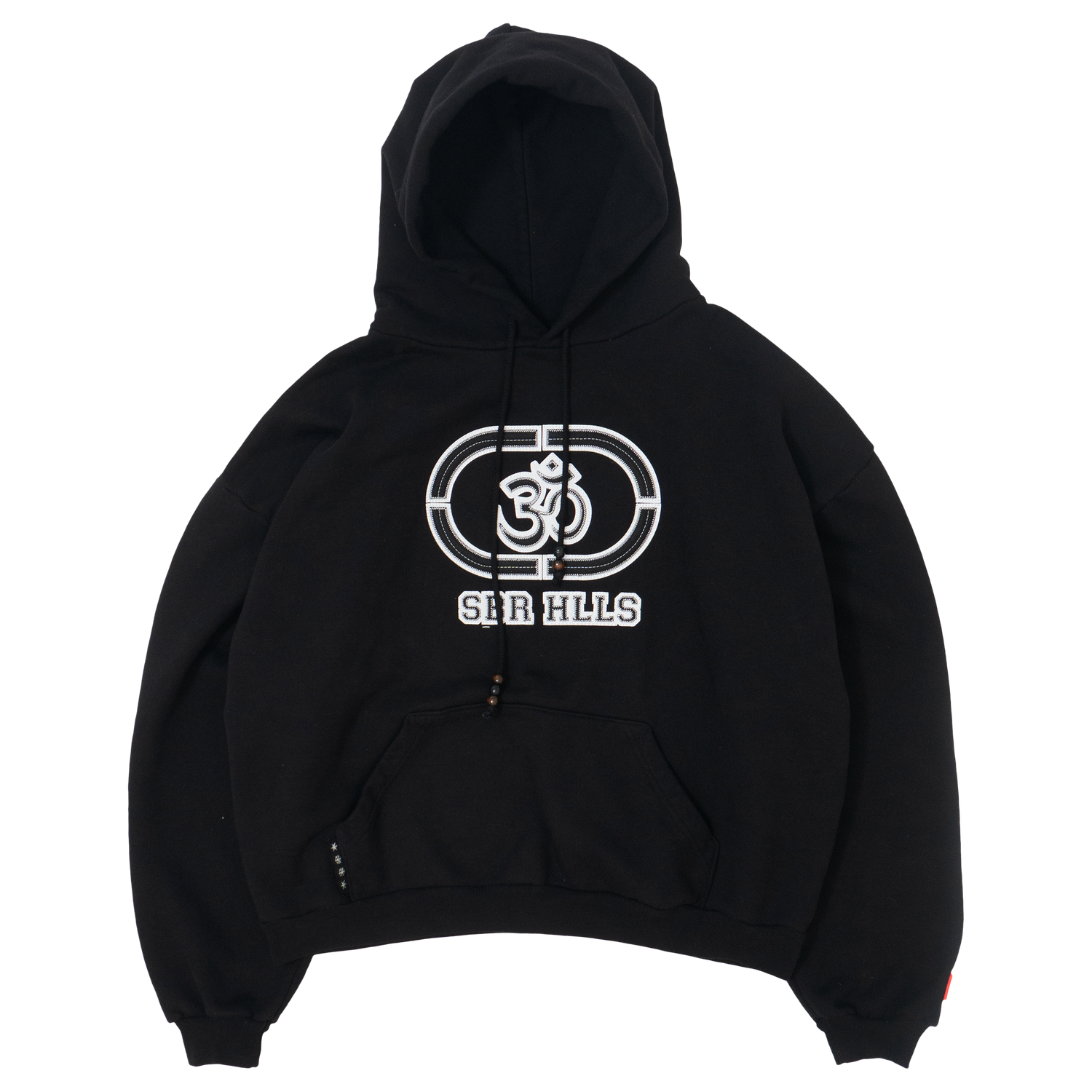 BLACK OHM 3M LOGO HOODIE