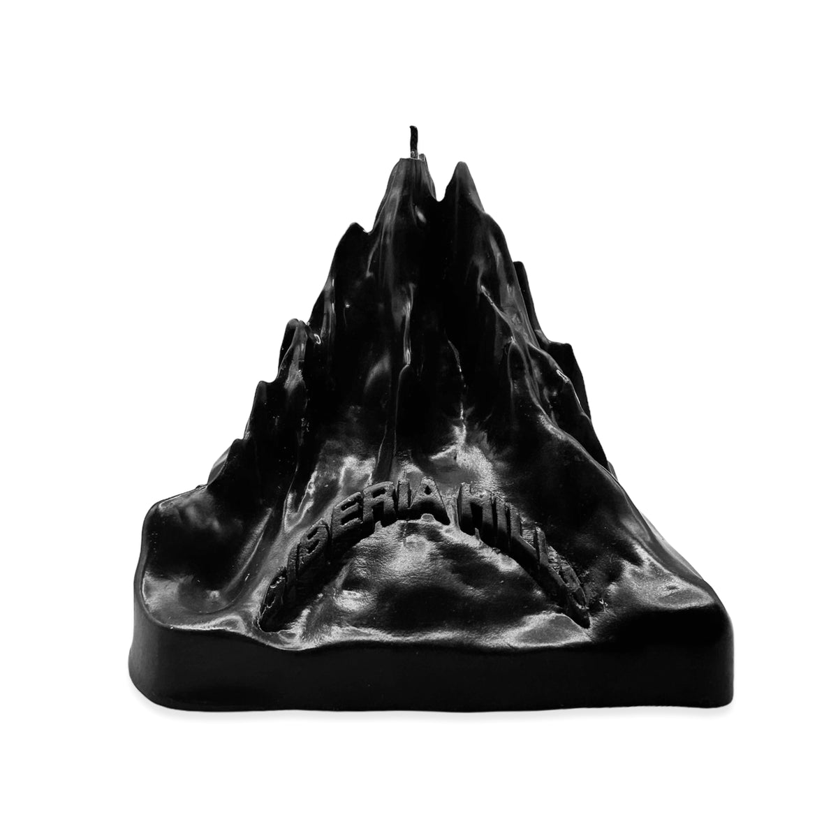 'MOUNTAIN' CANDLE - JET BLACK