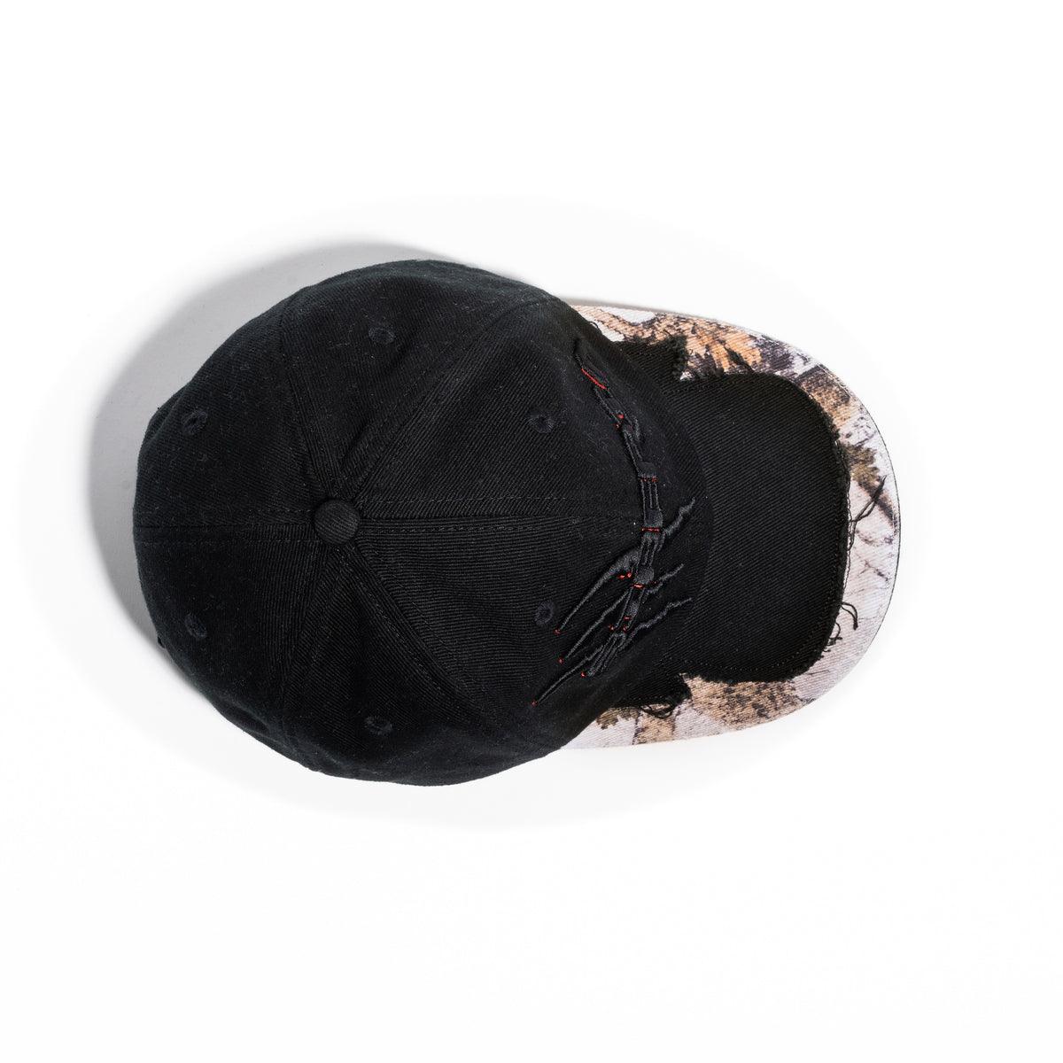 'RAPTOR' HAT - BLACK/SNOW