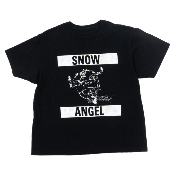 BLACK SNOW ANGEL T-SHIRT
